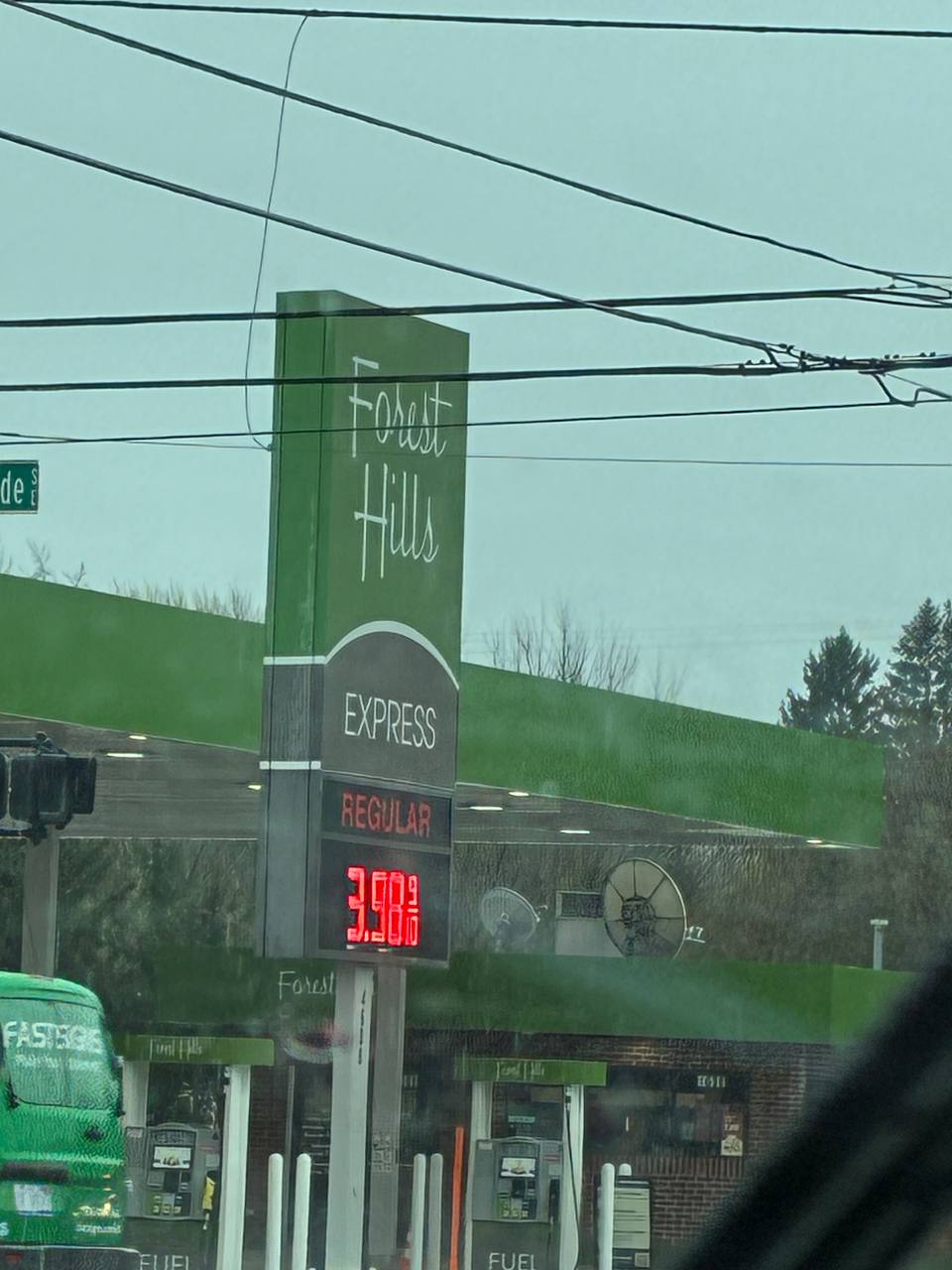 Forest Hills sign in Grand Rapids Michigan