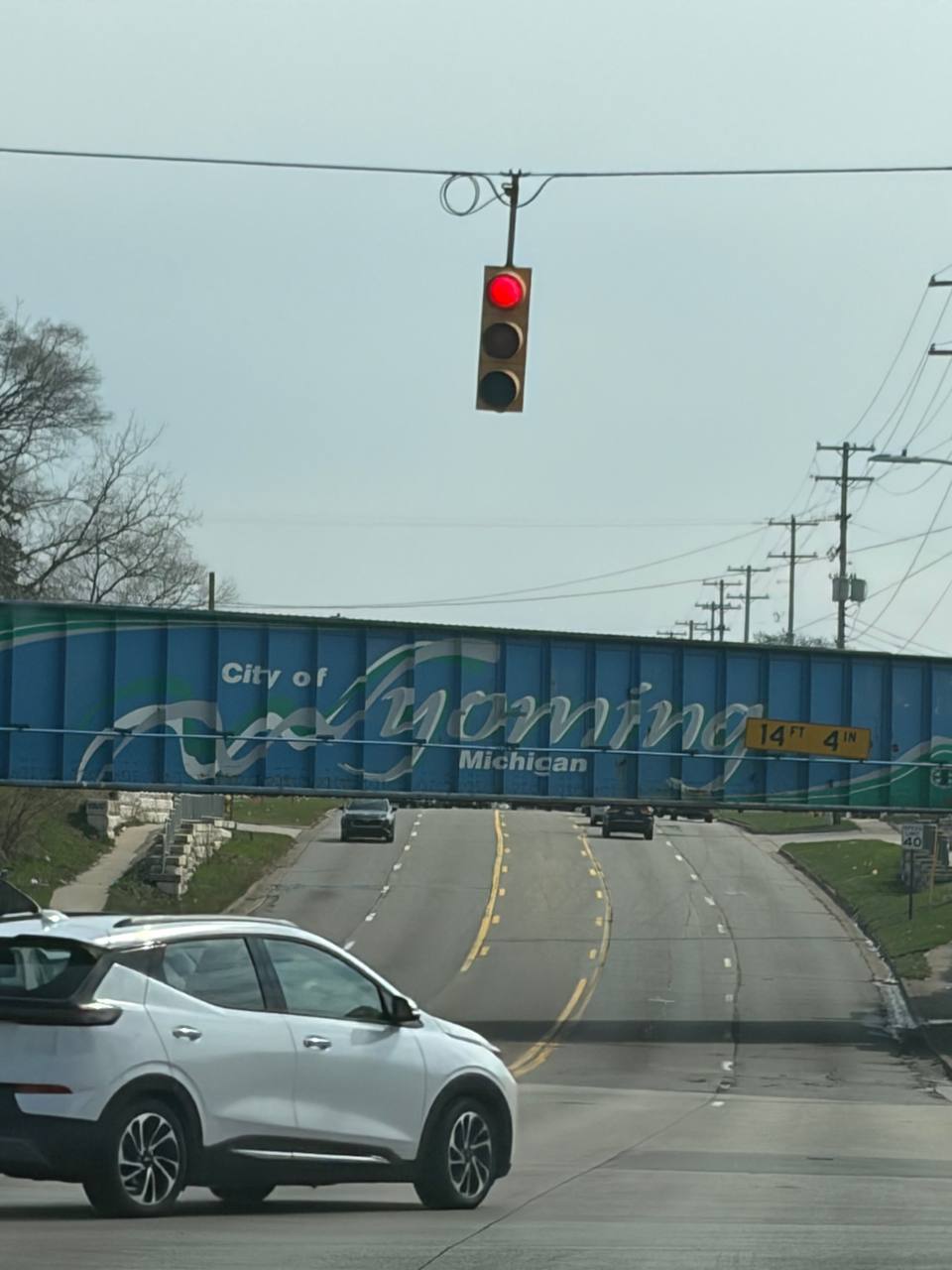 City of Wyoming Michigan overpass mural — Wyoming, MI landmark